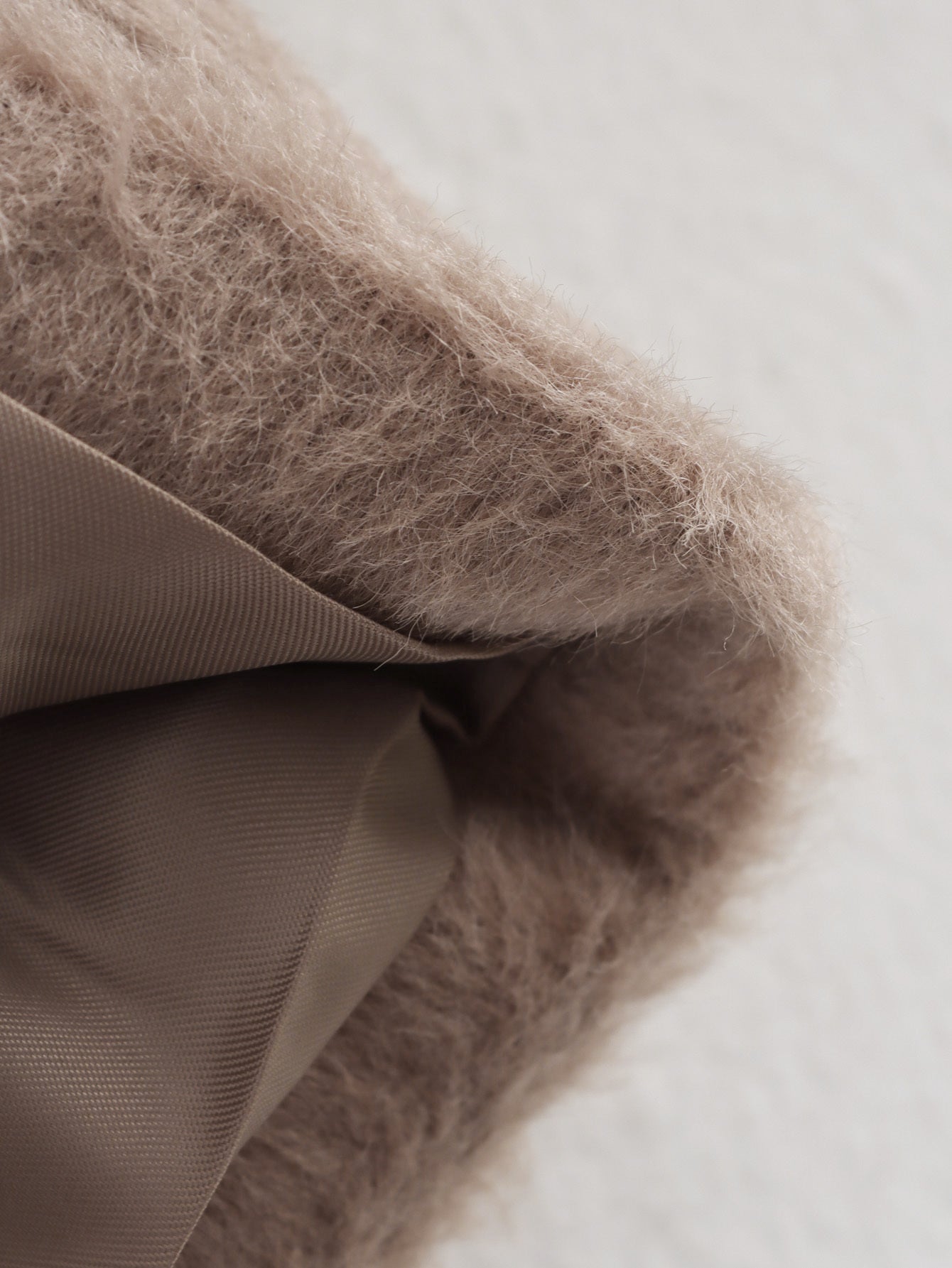 Women 2025 New Wool blend crew neck coat