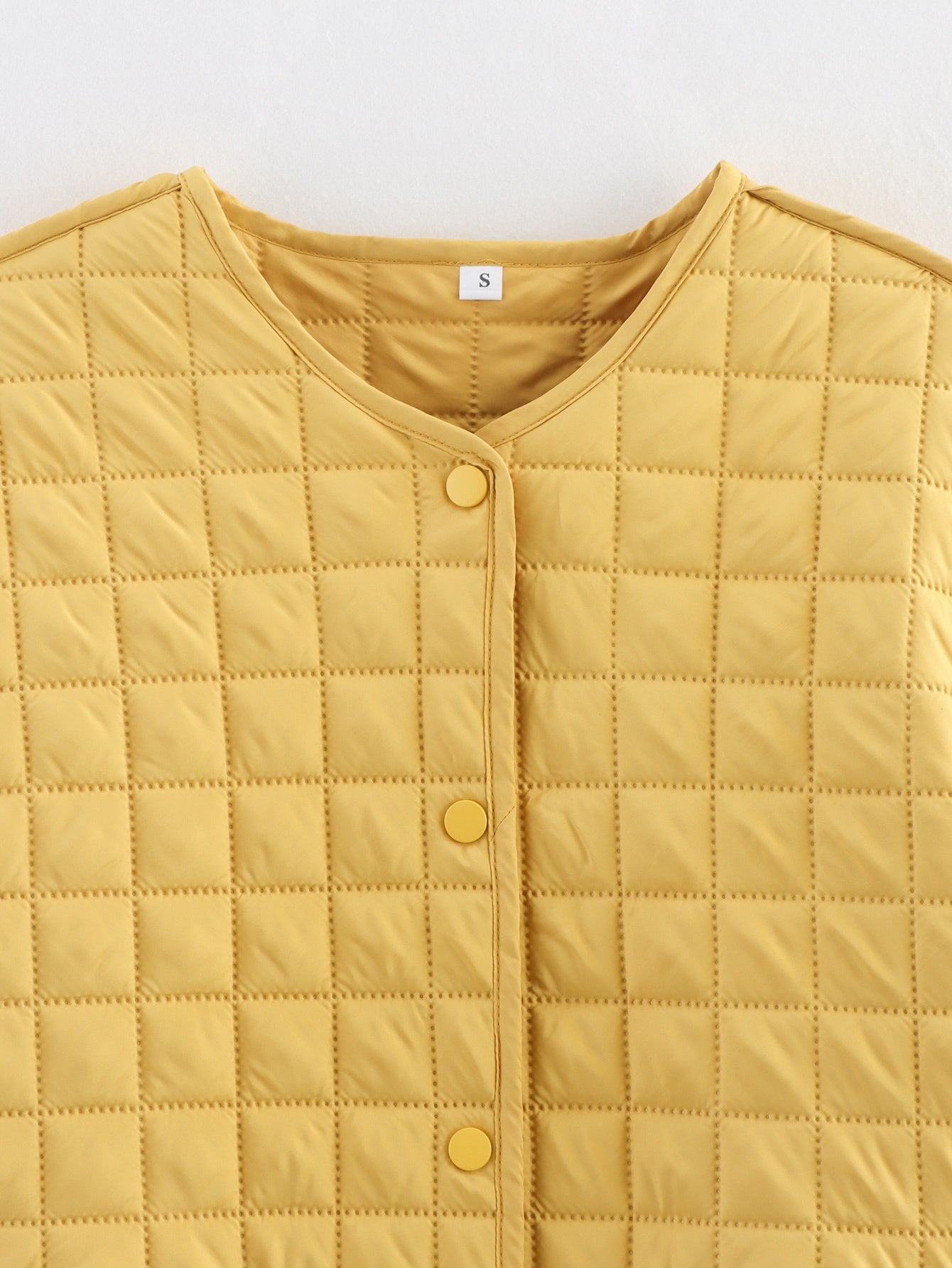 Women 2025 New Oversized plaid cotton coat