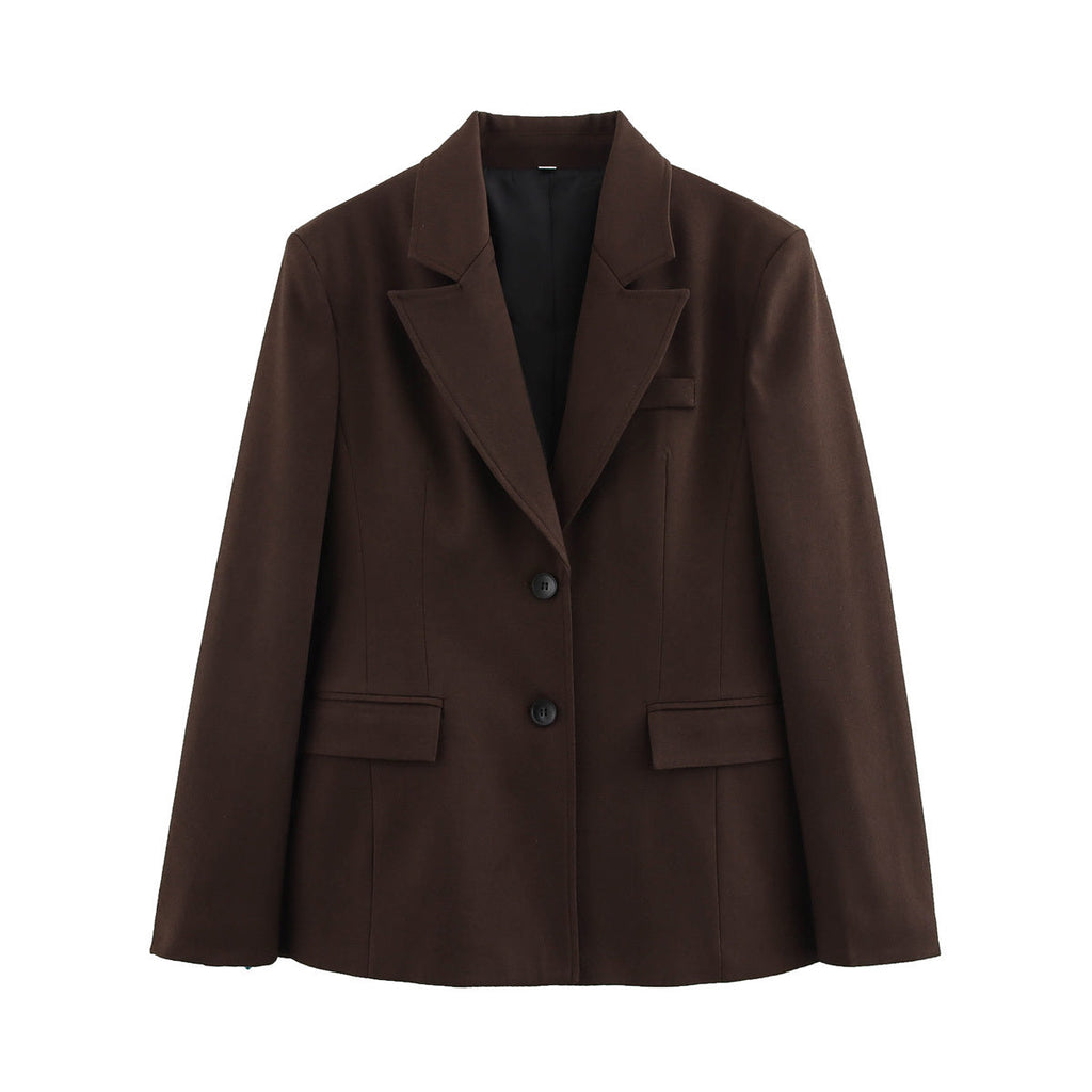 Women's new fashion slim lapel Button-up suit jacket+Pants +Skirts suit